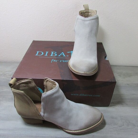 Diba True Women's Stop by Almond Toe Pull on Booties - Sand/Cognac 54620 - Picture 2 of 3